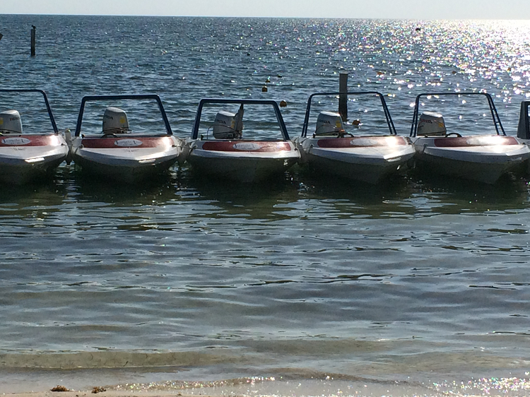 Temptation Resort Cancun Mini Boats